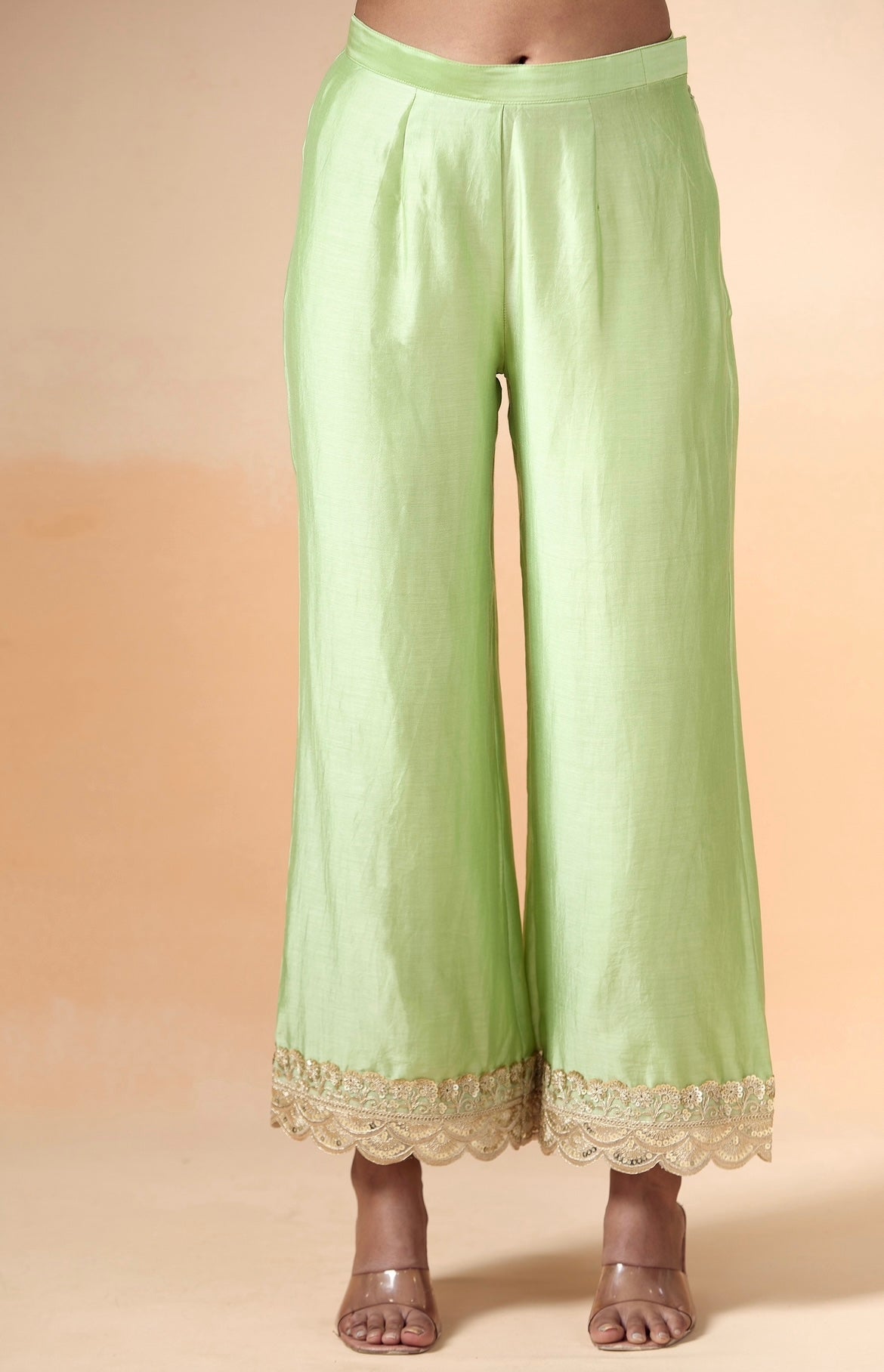 LIGHT GREEN HEAVY SUIT SET