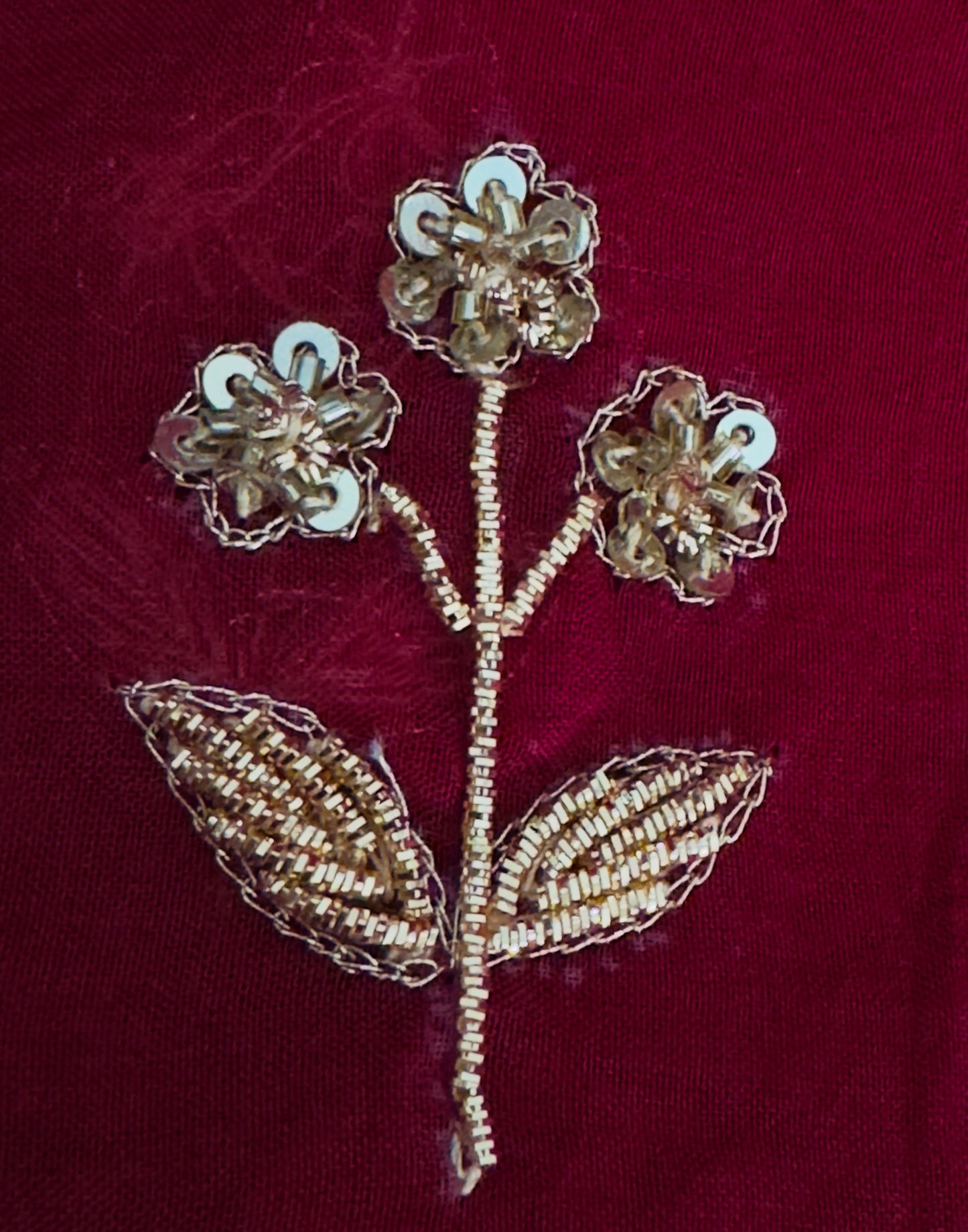 RED FLORAL PRINTED LEHENGA