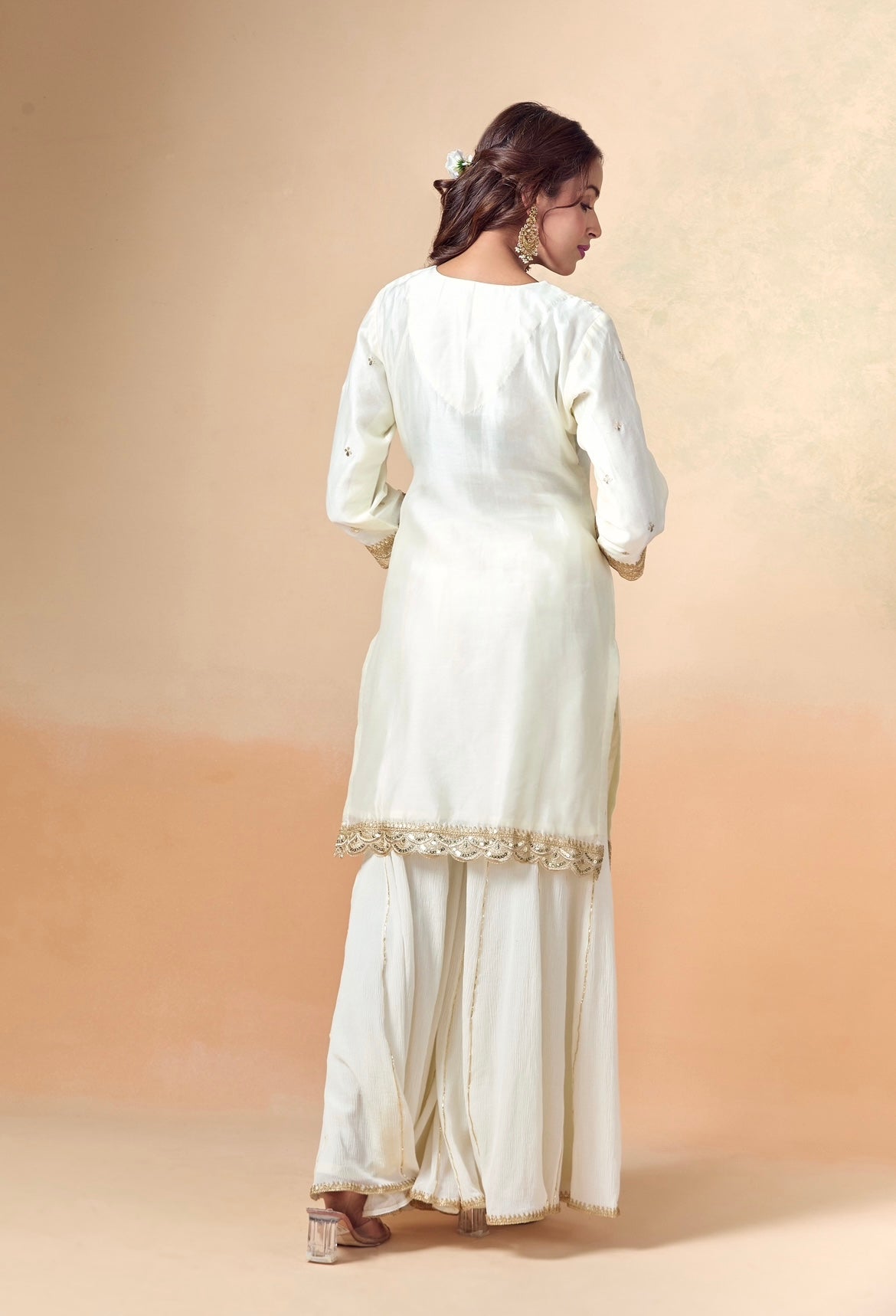 OFF WHITE HEAVY SUIT SET
