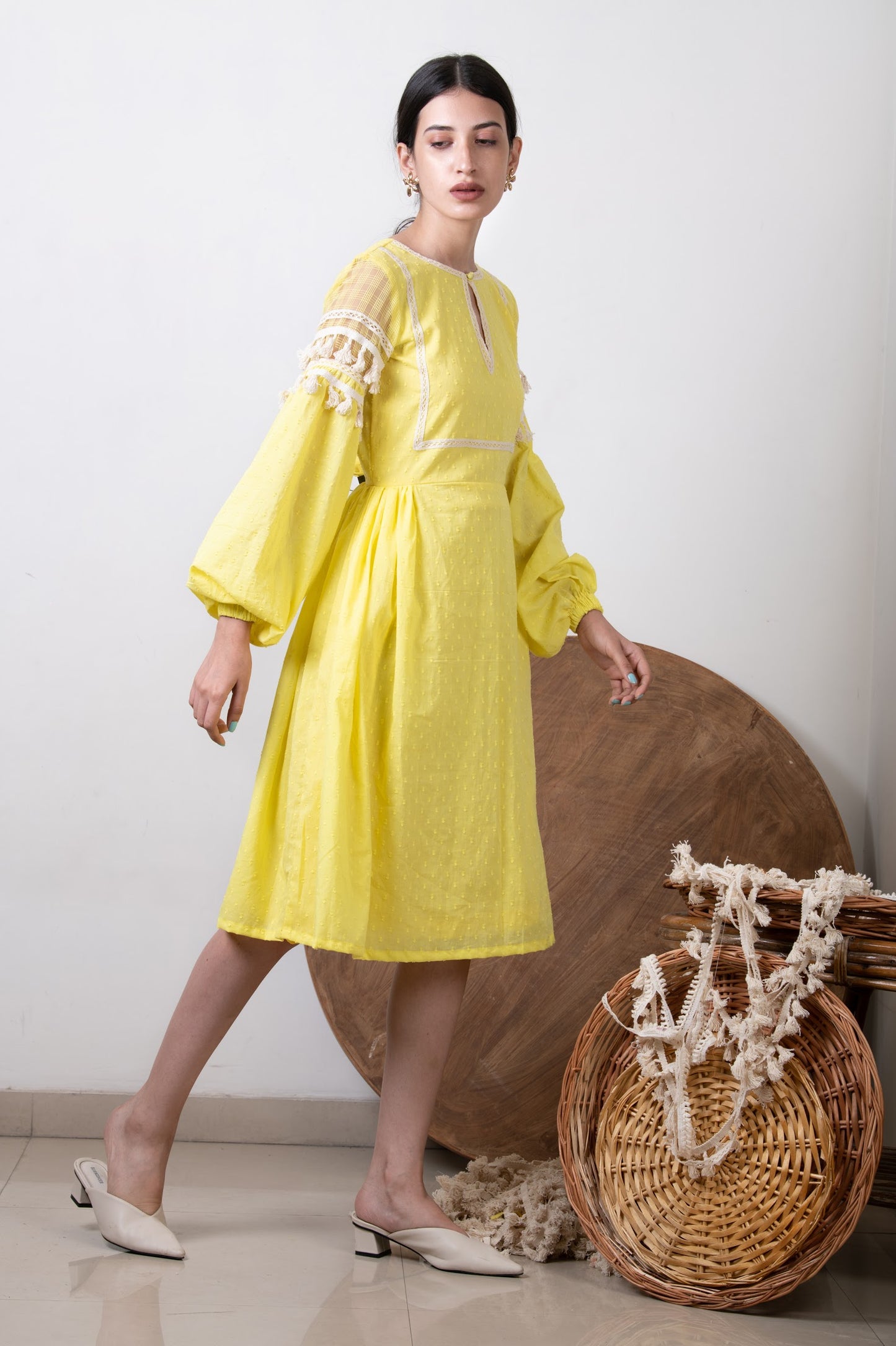 YELLOW SUMMER DRESS