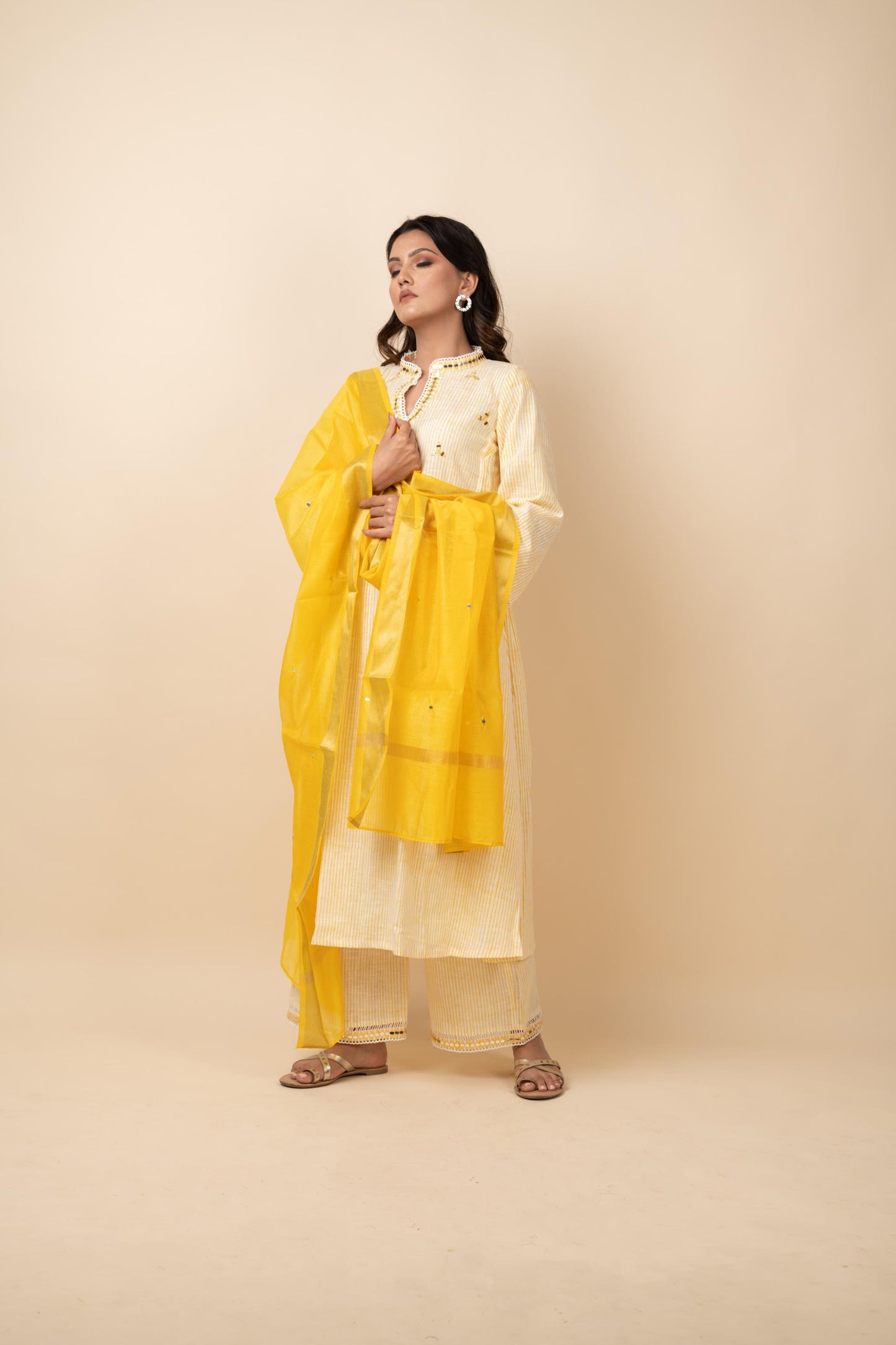 YELLOW SALLI SUIT SET