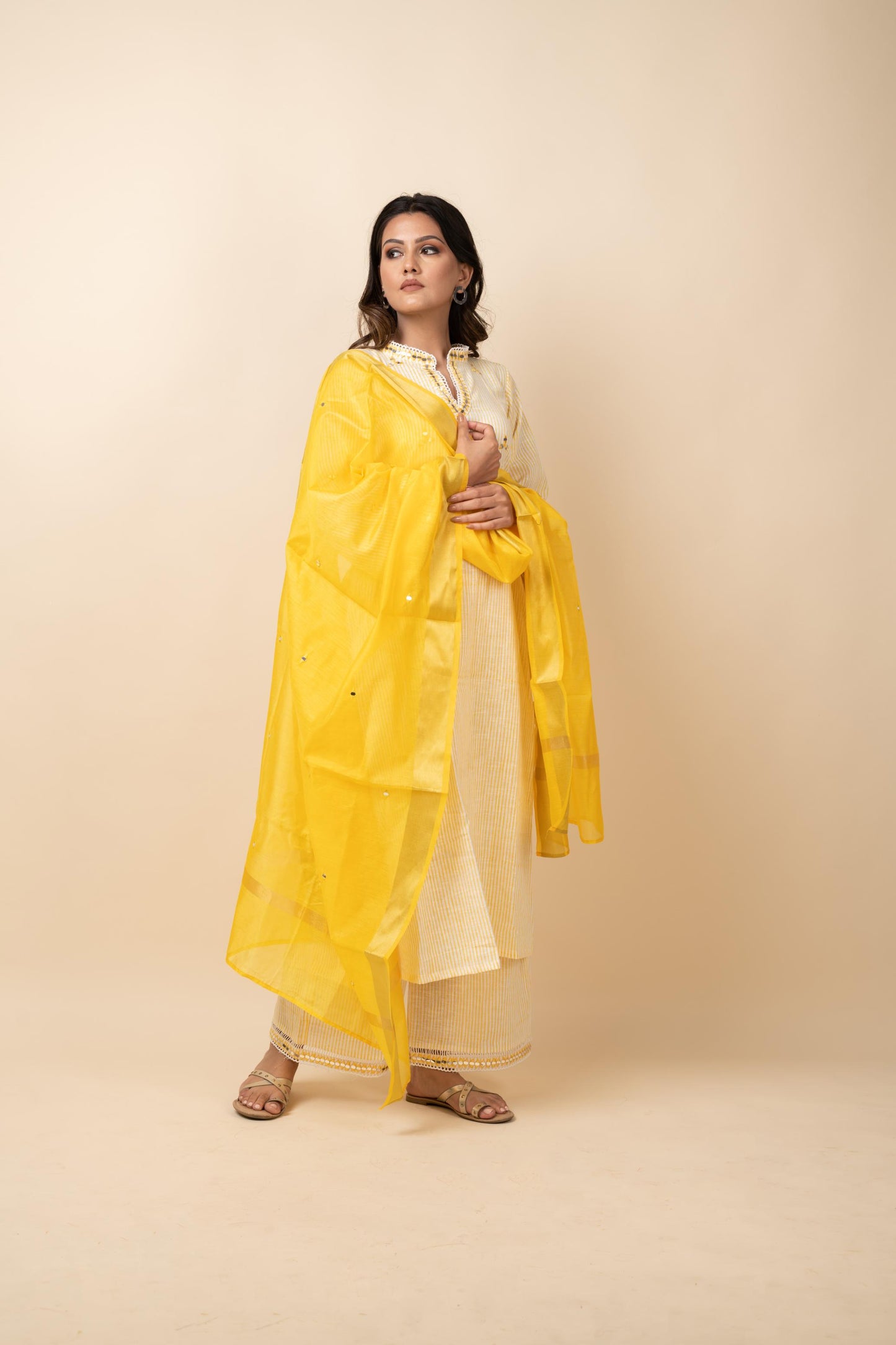 YELLOW SALLI SUIT SET