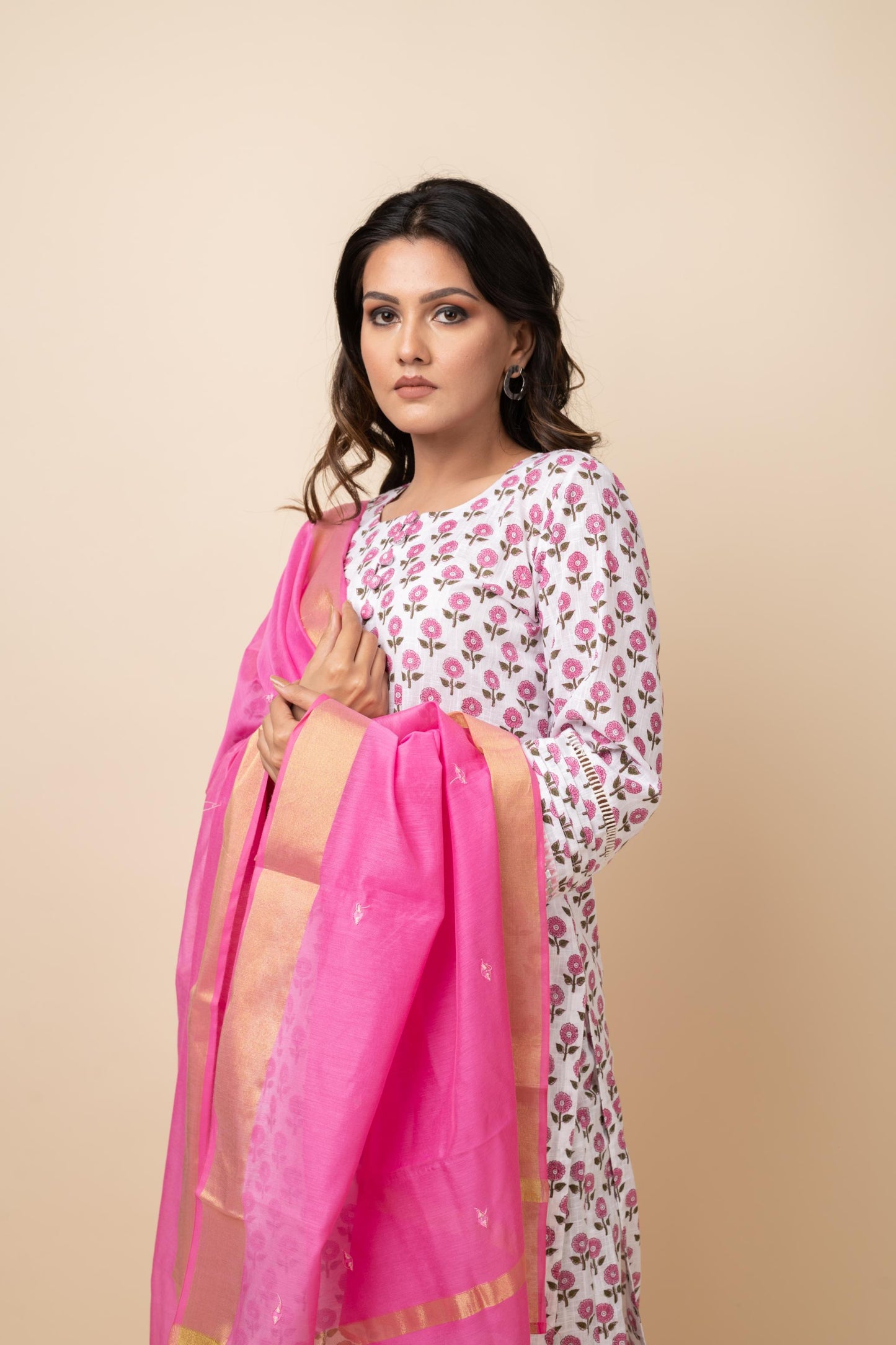 PINK BUTTI SUIT SET