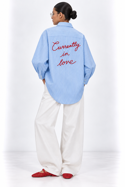In love blue Shirt