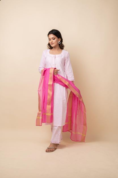 PINK SALLI SUIT SET